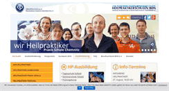Desktop Screenshot of heilpraktikerschule-chemnitz.de